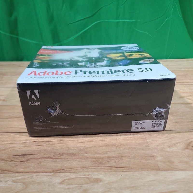 Adobe Premiere 5.0 / 5.1 CD-ROM For Macintosh - NEW SEALED gallery