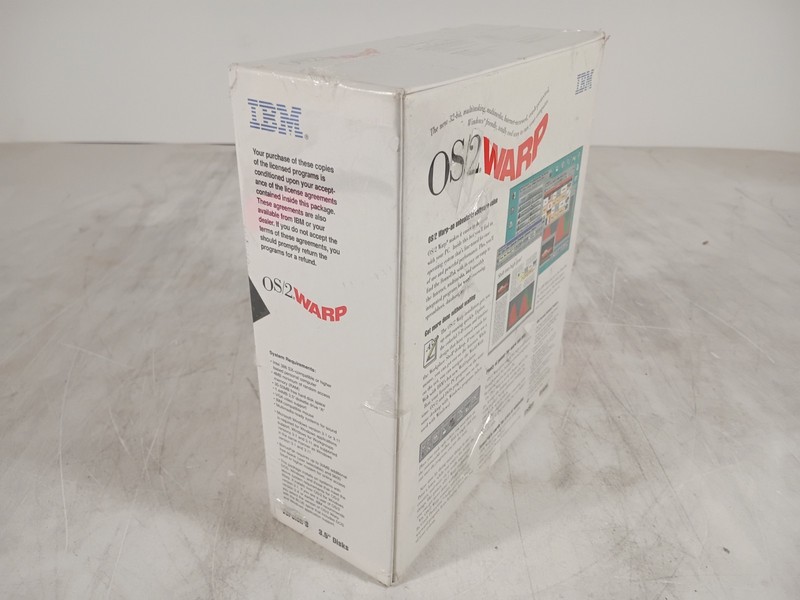 NEW SEALED IBM OS/2 Warp Connect Version 3 CD-Rom Vintage Computer Software gallery