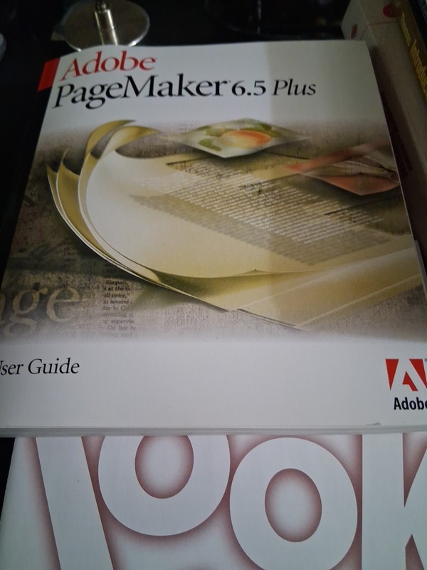 Adobe PageMaker 6.5 for Windows (complete box w/ manuals, North Cds Box And Book gallery