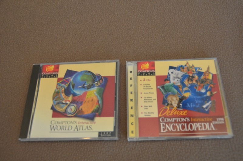 Compton’s Home Library Encyclopedia 1998 and Atlas 1997