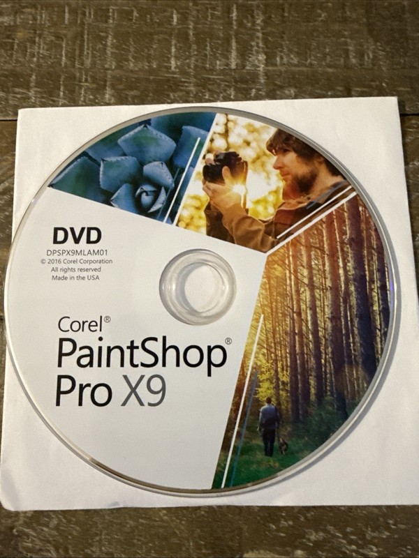 Corel PaintShop Pro X9 PC Cd Rom gallery