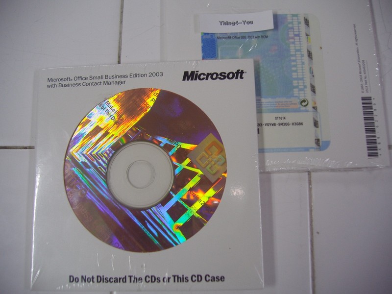 Microsoft Office 2003 SBE with Word/Excel/Outlook/Powerpoint/Publisher =SEALED= gallery