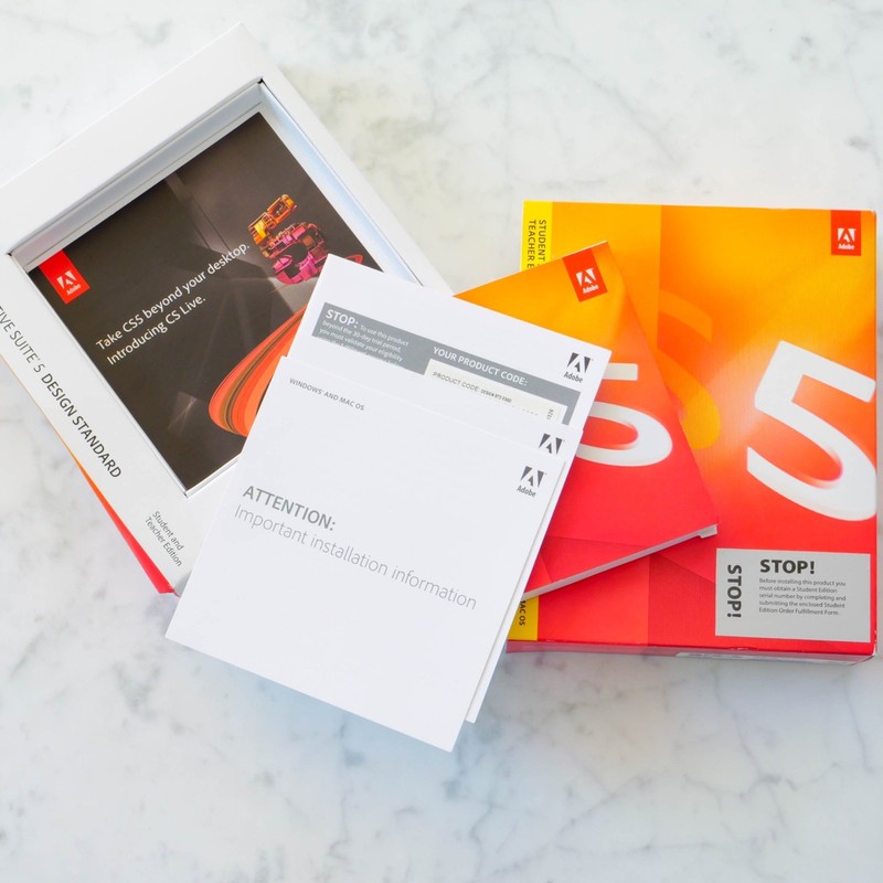 Adobe Creative Suite 5 (CS5) Design Standard Student Teacher Ed. for Mac OS READ gallery