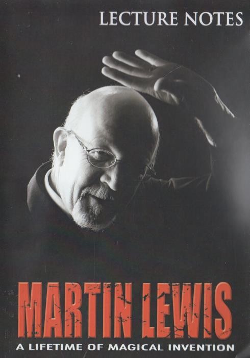 Martin Lewis: A Lifetime Of Magical Invention: Lecture Notes PC CD INSTRUCTIONAL