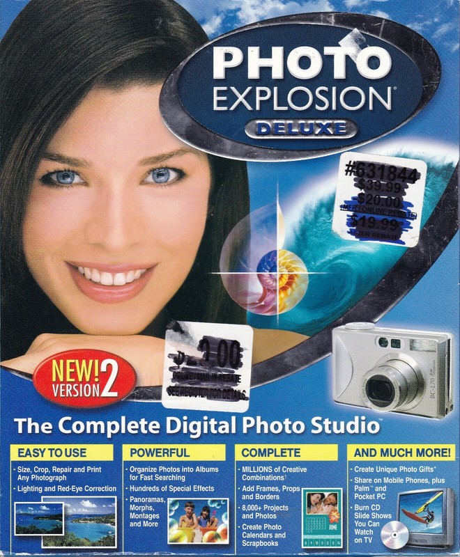 Photo Explosion Deluxe: The Complete Digital Photo Studio (Version 2)