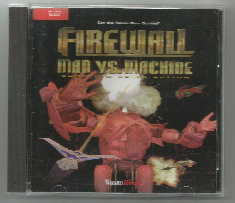 FIREWALL-MAN VS. MACHINE-SHOOT’EM UP 3D ACTION-IBM PC & COMPATIBLE CD-ROM 10/96