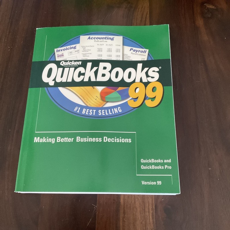 Quicken Quickbooks Pro 99 Software - Original Box Manuals & Paperwork ! gallery