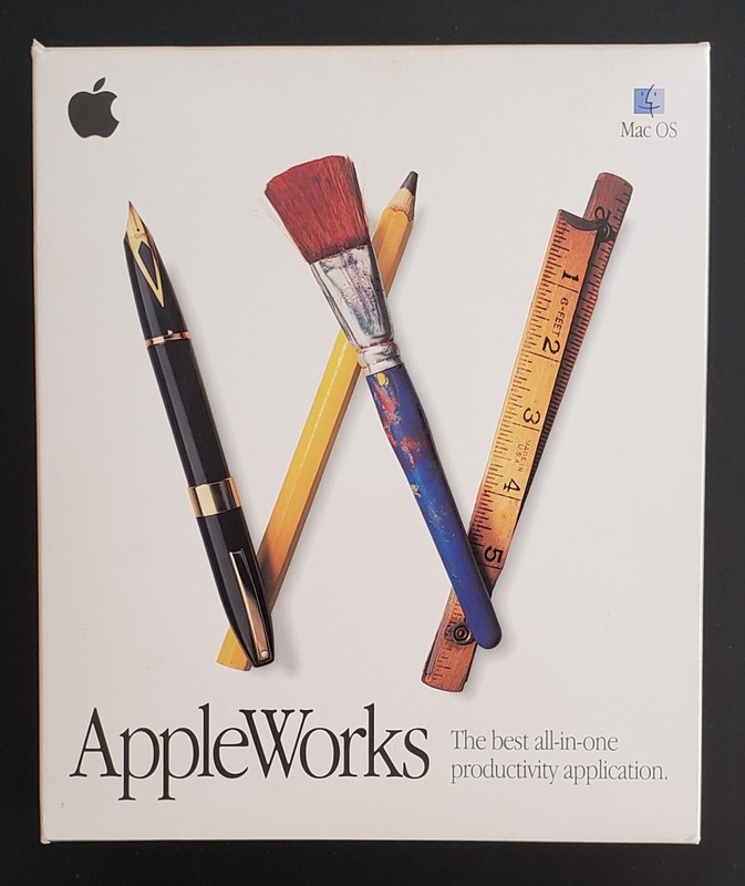 AppleWorks 5 (Big Box, Excellent, Mac)