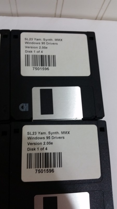 Large Wholesale Lot WINDOWS 95 Drivers 3.5” Disks SL23 Yam Synth MMX 6 Sets gallery