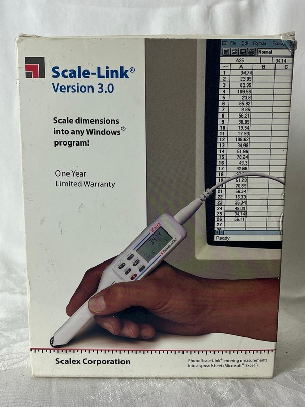 Scalex Scale link version 3.0 Any Windows measurements spreadsheet