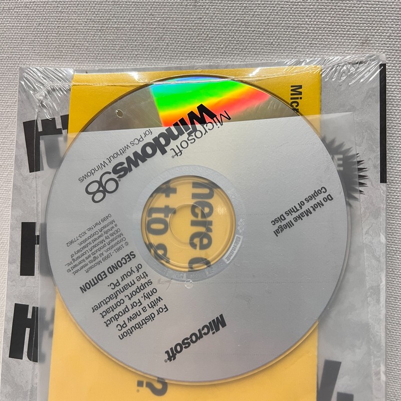 NEW FACTORY SEALED - MICROSOFT WINDOWS 98 SE SECOND EDITION FULL OS gallery