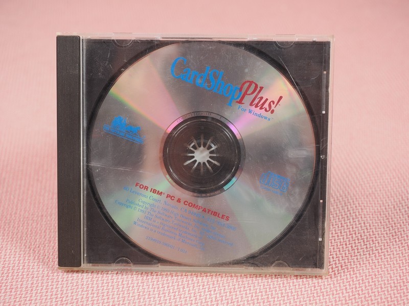 Card Shop Plus for Windows Video Games CD-ROM 1993