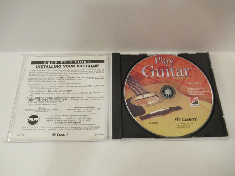 Learn To Play Guitar Essentials (Cosmi) (PC CD-ROM) (2008) gallery
