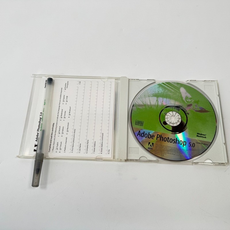 Adobe Photoshop 5.0 Limited Edition CD gallery