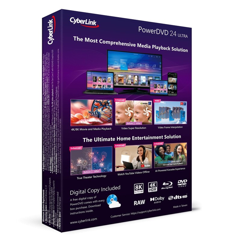 PowerDVD 24 Ultra | Blu-ray, , & Media Player Software | Play Virtually Any F... gallery