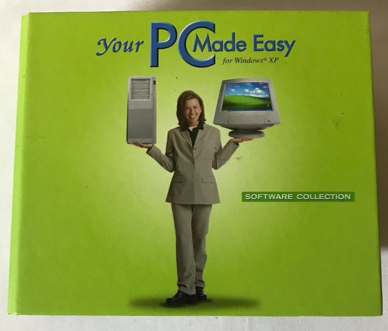 YOUR PC MADE EASY WINDOWS XP Lot 10 Discs +Learn Quicken,Front Page, World Atlas