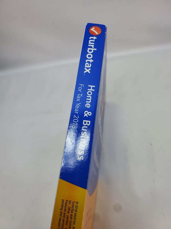 Intuit TurboTax Home & Business 2018 Tax Preparation Software CD Case Cover gallery