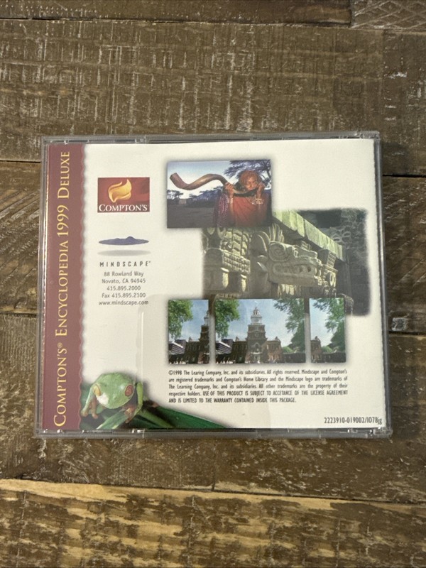 Comptons 99 Encyclopedia Deluxe Software PC Cd Rom gallery