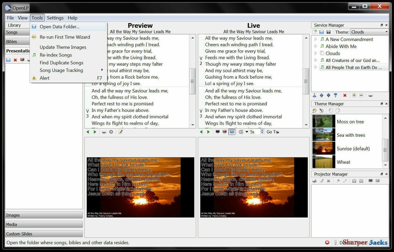 NEW & Fast Ship! OpenLP Church Worship Presentation Bible Software Windows USB gallery