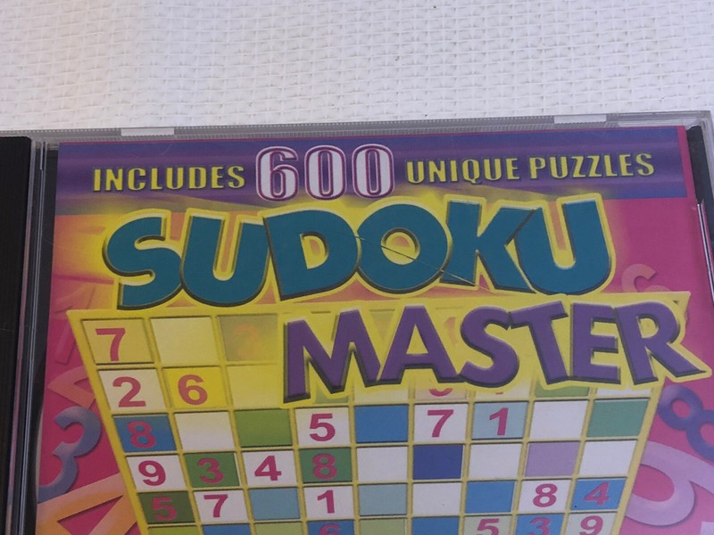 NEW Sudoku Master PC CD ROM 600 Unique Puzzles Create Build Own Win 98 ME XP 95 gallery