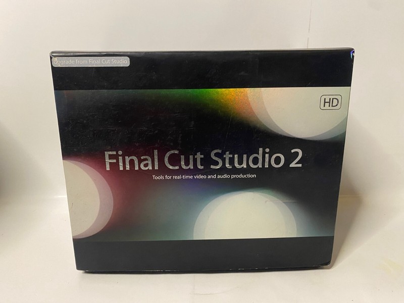 Final Cut Studio 2 Software Apple iMac