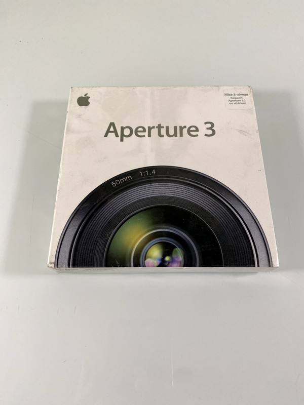 Apple Aperture 3 Upgrade for Mac FRENCH VERSION