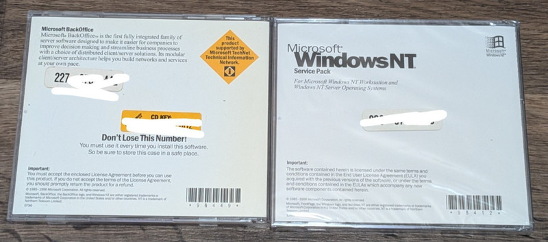 (LOT OF 14) *VINTAGE* MICROSOFT SOFTWARE Windows Server Network Corporate *RARE* gallery