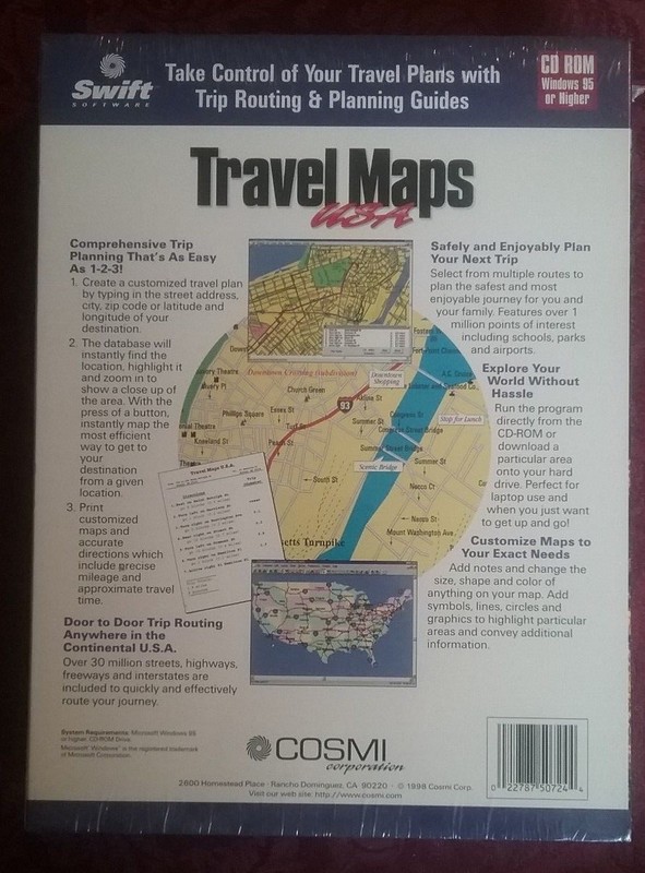 Windows 95 CD ROM Street Maps, Screen Savers Wallpaper, Travel Maps gallery