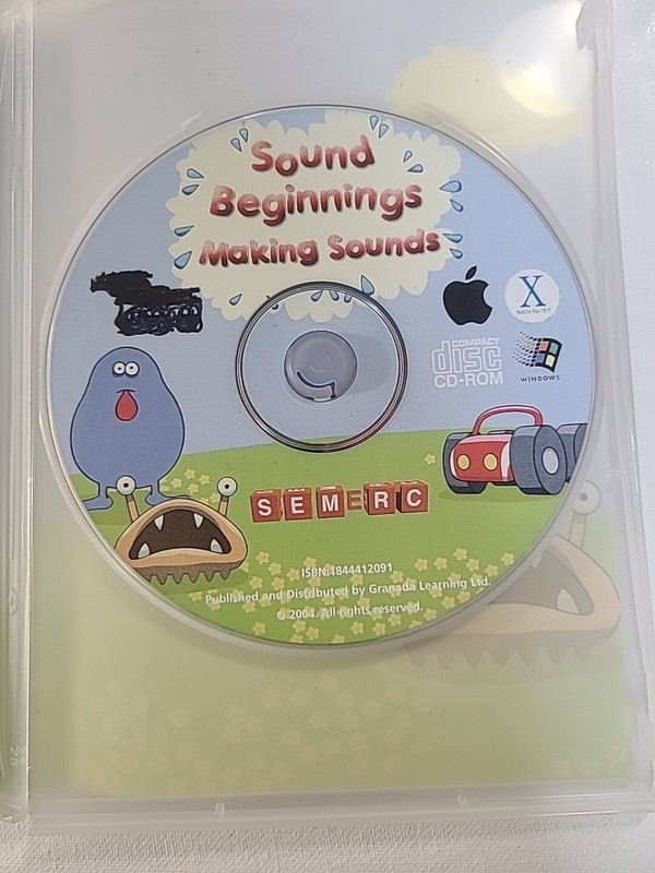 SOUND BEGINNINGS - MAKING SOUNDS PC CD-ROM BY SEMERC, SPEECH, LANGUAGE, WIN/MAC gallery