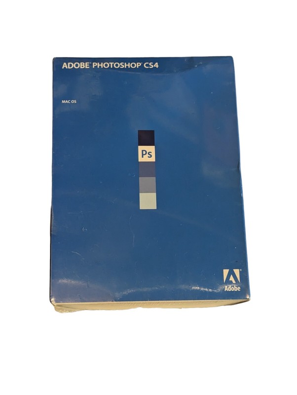 New/Sealed Adobe Photoshop CS4 for MAC OS PN 65016207