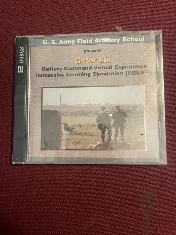 2-CD Set U.S. Army Field Artillery School – Gator Six – Battery Command (VEILS)