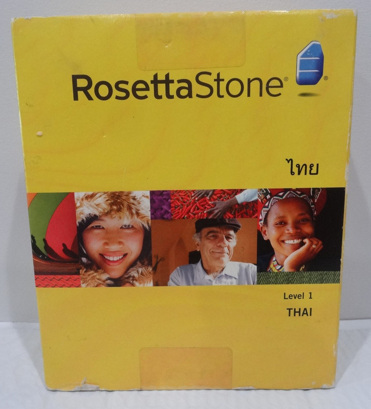 NEW Factory Sealed Rosetta Stone Thai Level 1 Version 2 (V2) PC/Mac Software