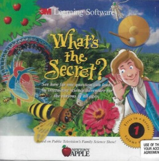 What’s The Secret? Vol 2 MAC CD see world of scientists learn science body game!