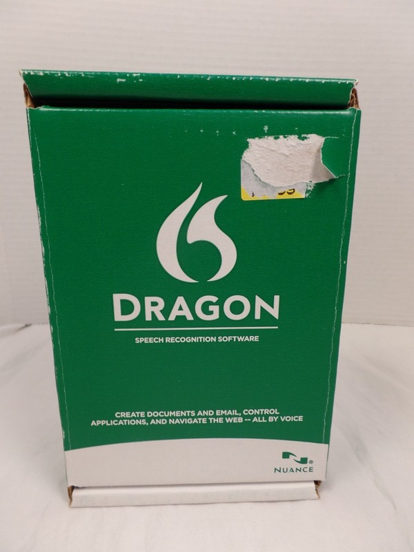 NEW in Open Box Dragon Naturally Speaking Home 11 Old Version Headset Sealed pkg