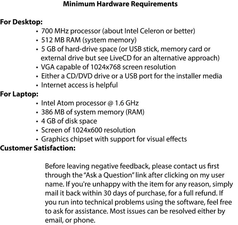Ubuntu Linux 20.04 LTS 64 Bit Bootable 8GB USB Flash Drive And Install Guide gallery