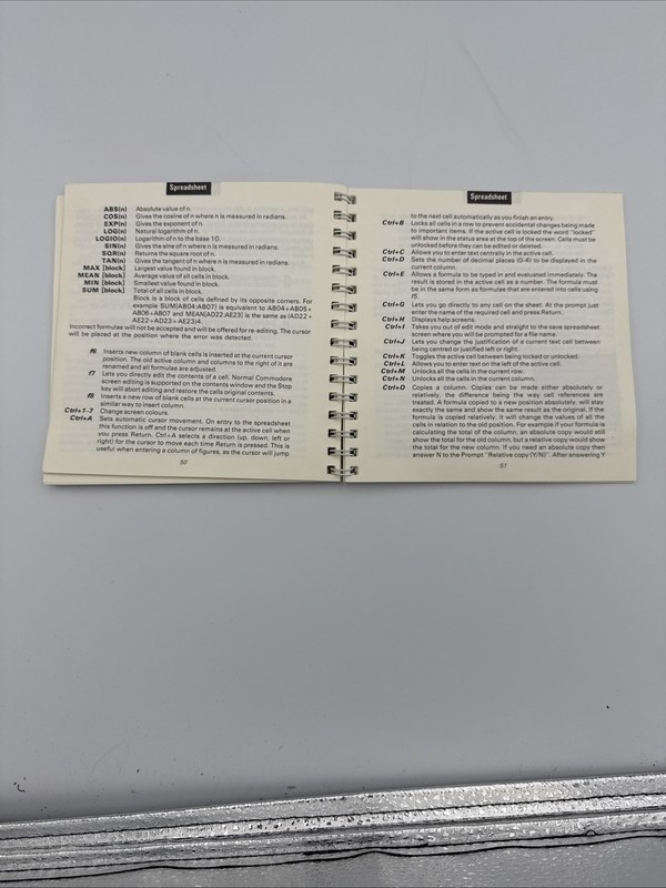 Commodore 64/128 Mini Office II (Database Software) Manual Only gallery