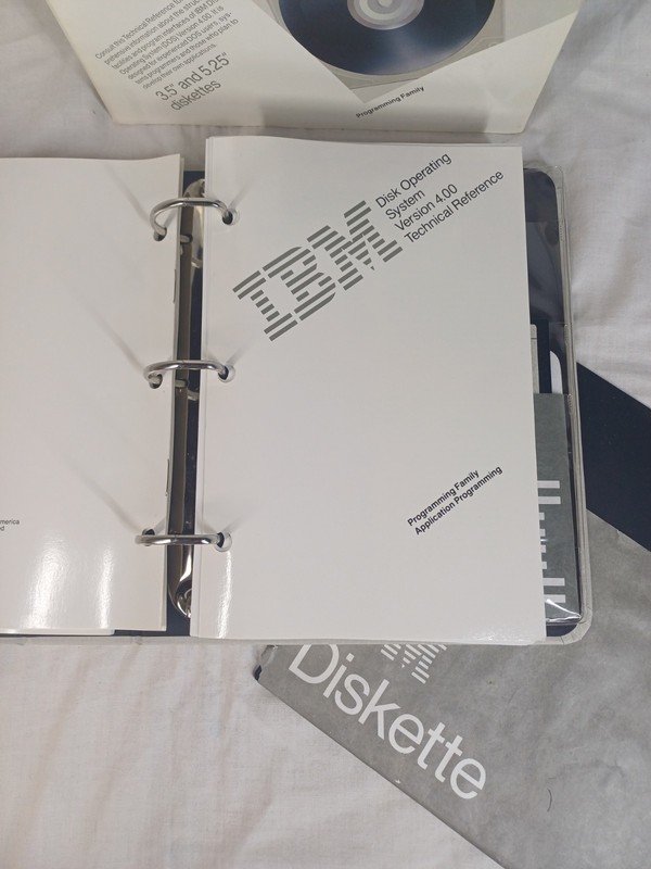 IBM DOS 4.00 OS Technical Reference Application Programming Book, Semi Complete? gallery