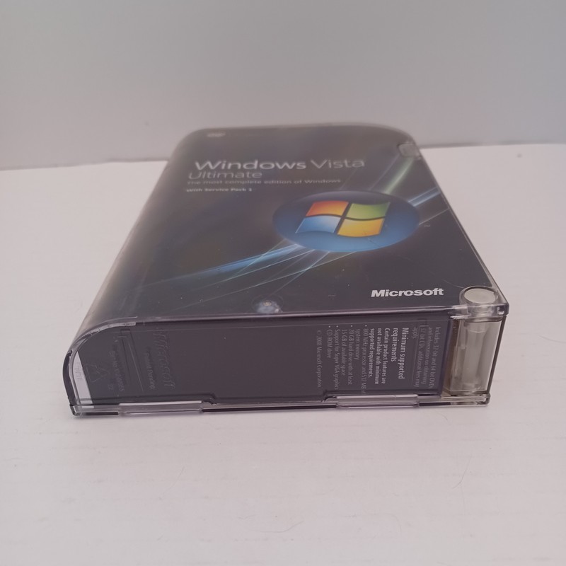 Microsoft Windows Vista Ultimate Includes Service Pack 1 - 32 bit & 64 bit DVD's gallery