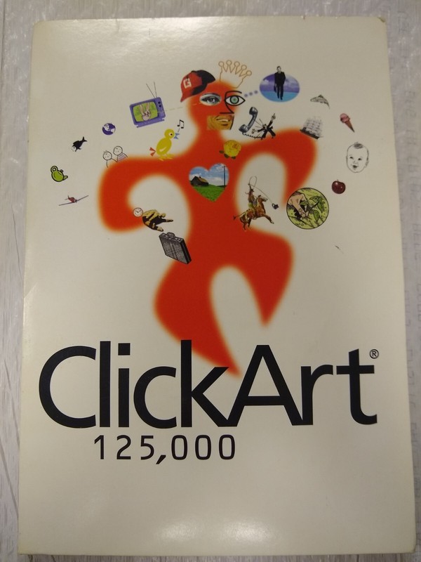 Clickart 125,000 – 9 CD Set in Folder ONLY – See Description and Pictures