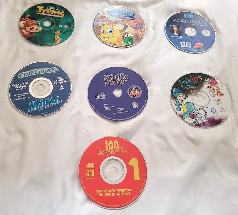 KIDS LOT- 1996-2002 Kids Educational CDs Lot of 42 Mac/Windows gallery