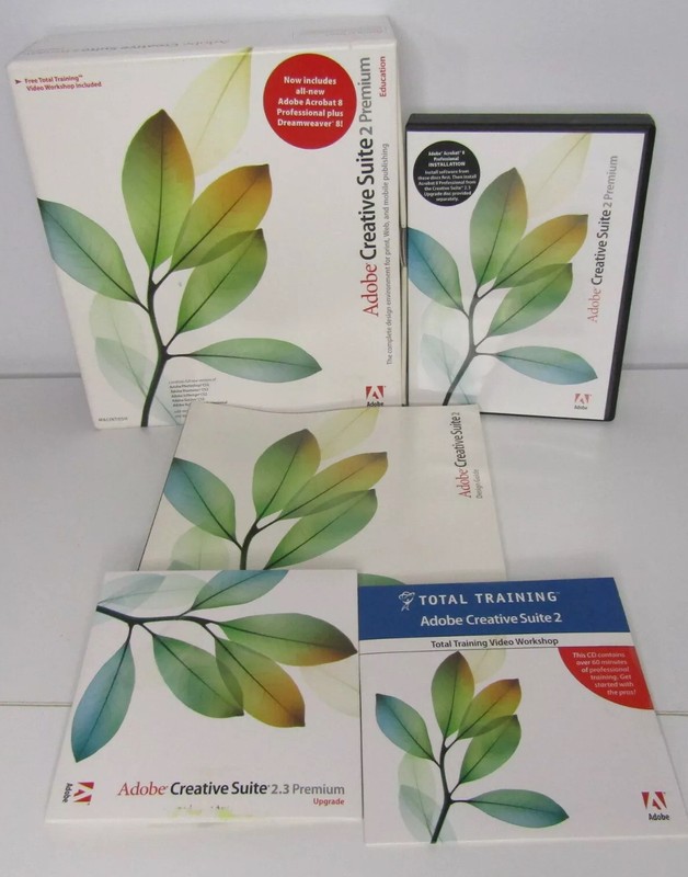 Adobe Creative Suite 2 Premium 18040490 Dreamweaver 8 MAC Edition