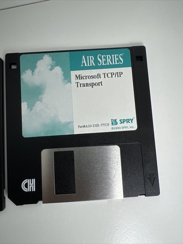 Lot of 5 AIR SERIES®AIR Setup Floppy Diskettes , 1993, Vintage gallery