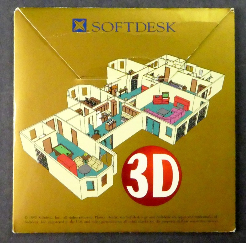 Soft Desk Planix 3D Home Designer (Windows, 1995) 500 Floor Plans gallery