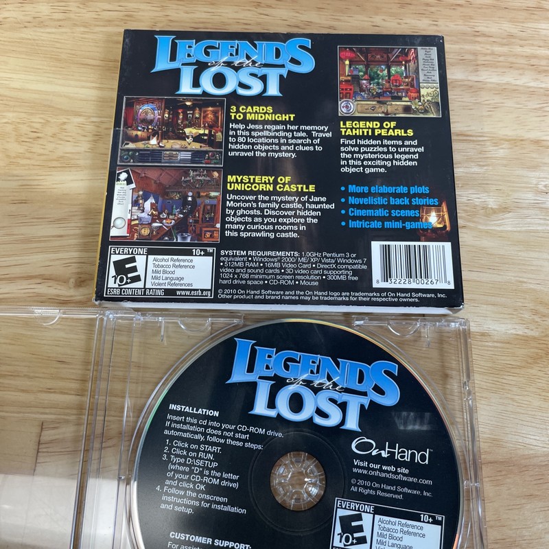 Lot of 6 PC Games: Legends Series - Various Titles gallery