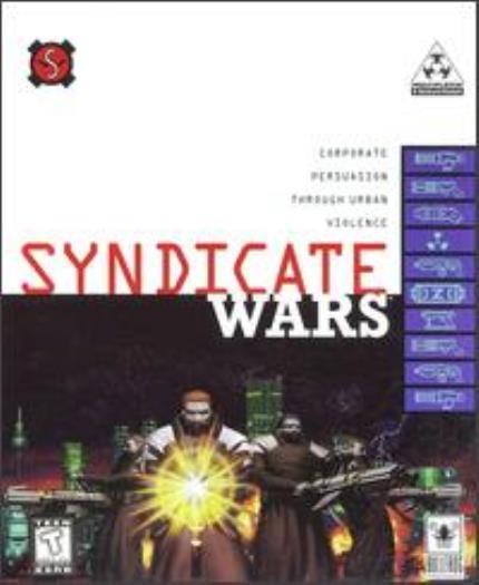 Syndicate Wars PC CD control cybernetically enhanced agents combat strategy game