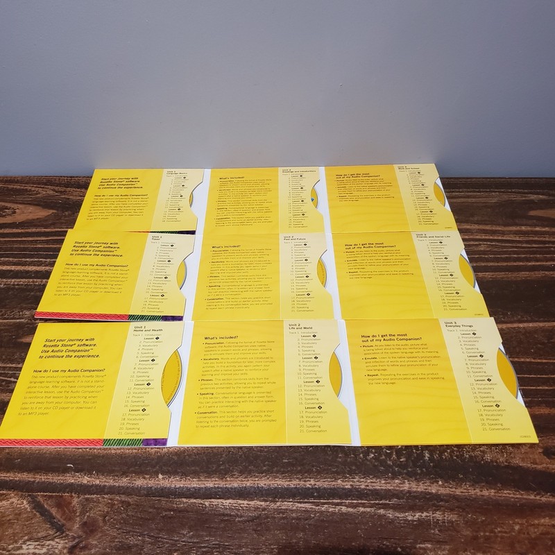Rosetta Stone Chinese TOTAL 4 Mandarin Language Course Levels 1-3 gallery