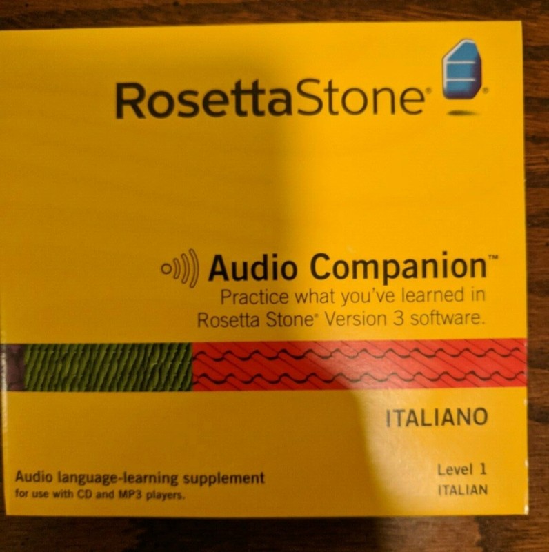 Rosetta Stone, Italian, Level 1, Version 3, WIN/MAC CD-ROM, Personal Edition gallery