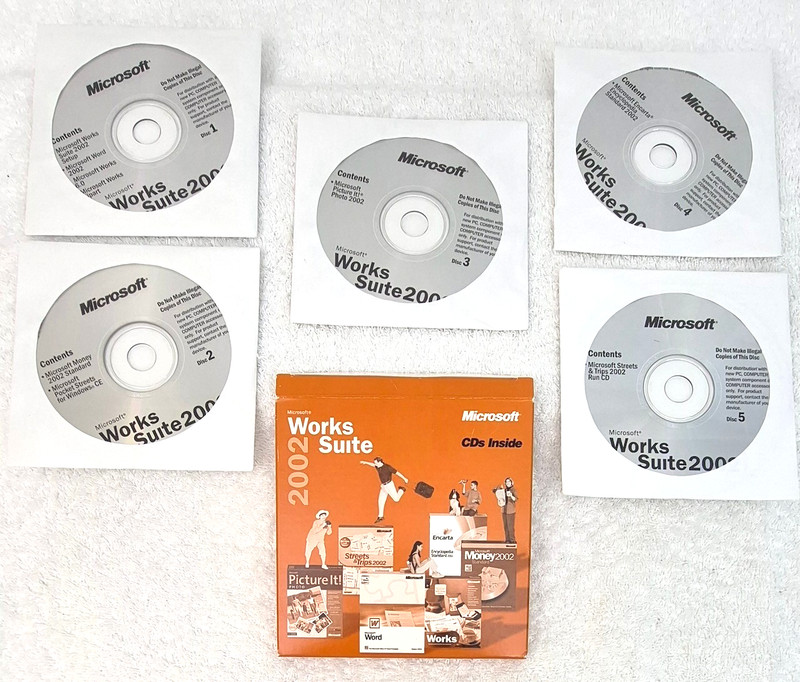 Microsoft Works Suite 2002 North America with Product Key gallery