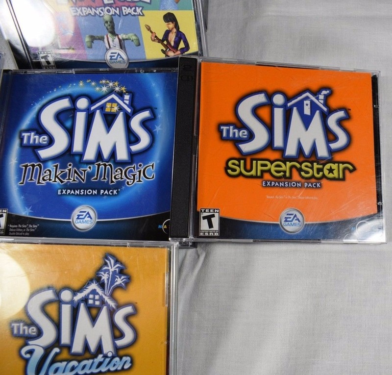 The Sims Expansion Pack Bundle 5 Packs E-2 gallery