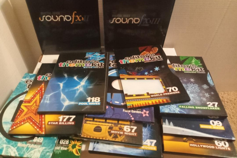 Digital Juice Lot Sound Fx II & III 11 Editor’s Toolkits 5 Animated Canvases